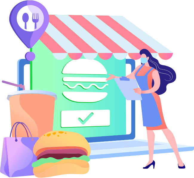 Restaurant What We Do Graphic of StoreFront Restaurant What We Do Graphic of StoreFront