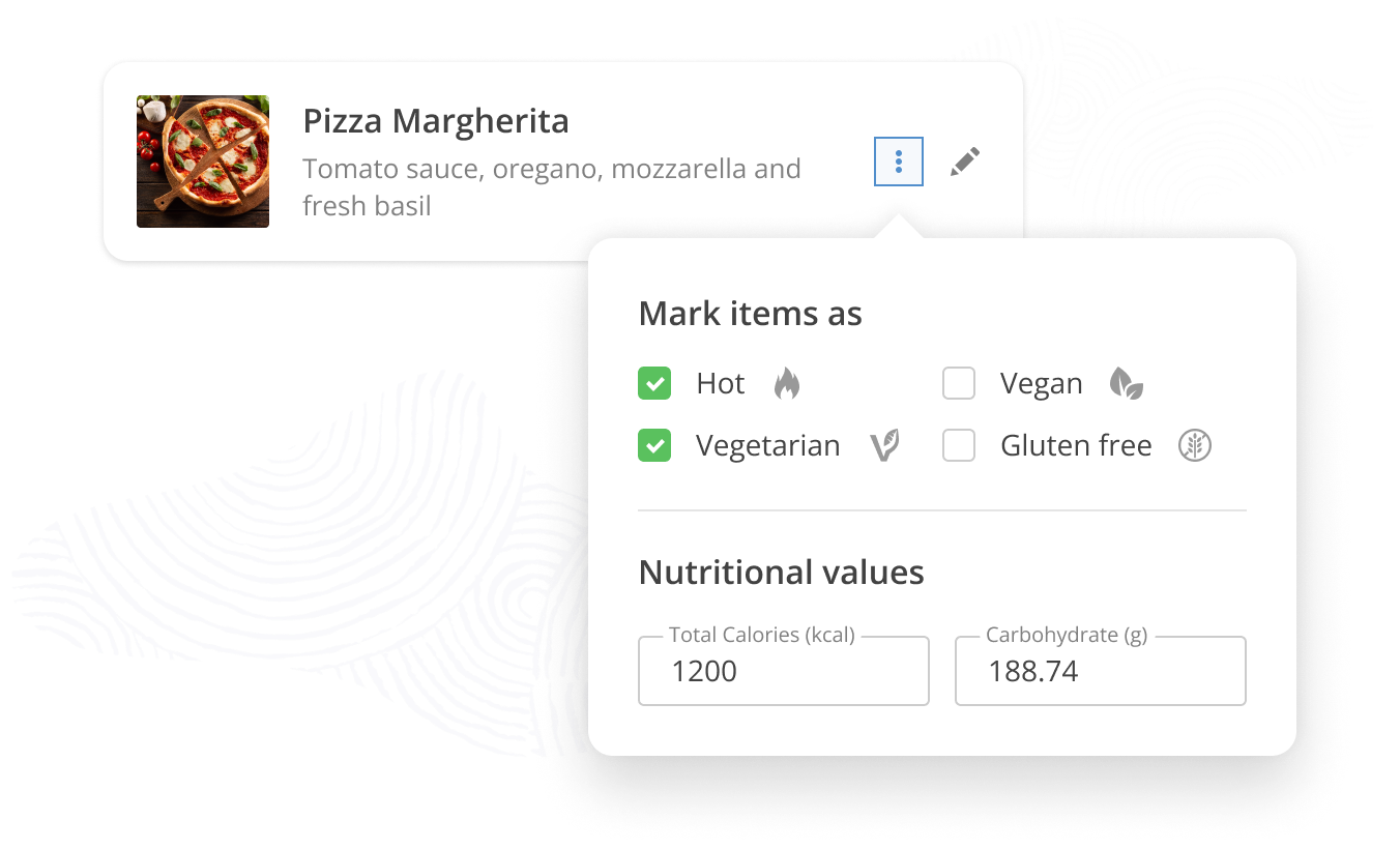 Add ingredients example